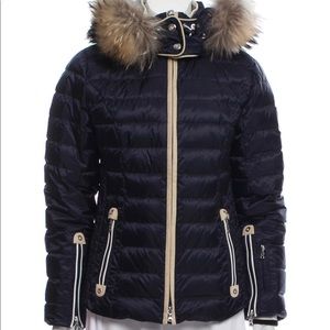 Bogner with fur puffer ski jacket